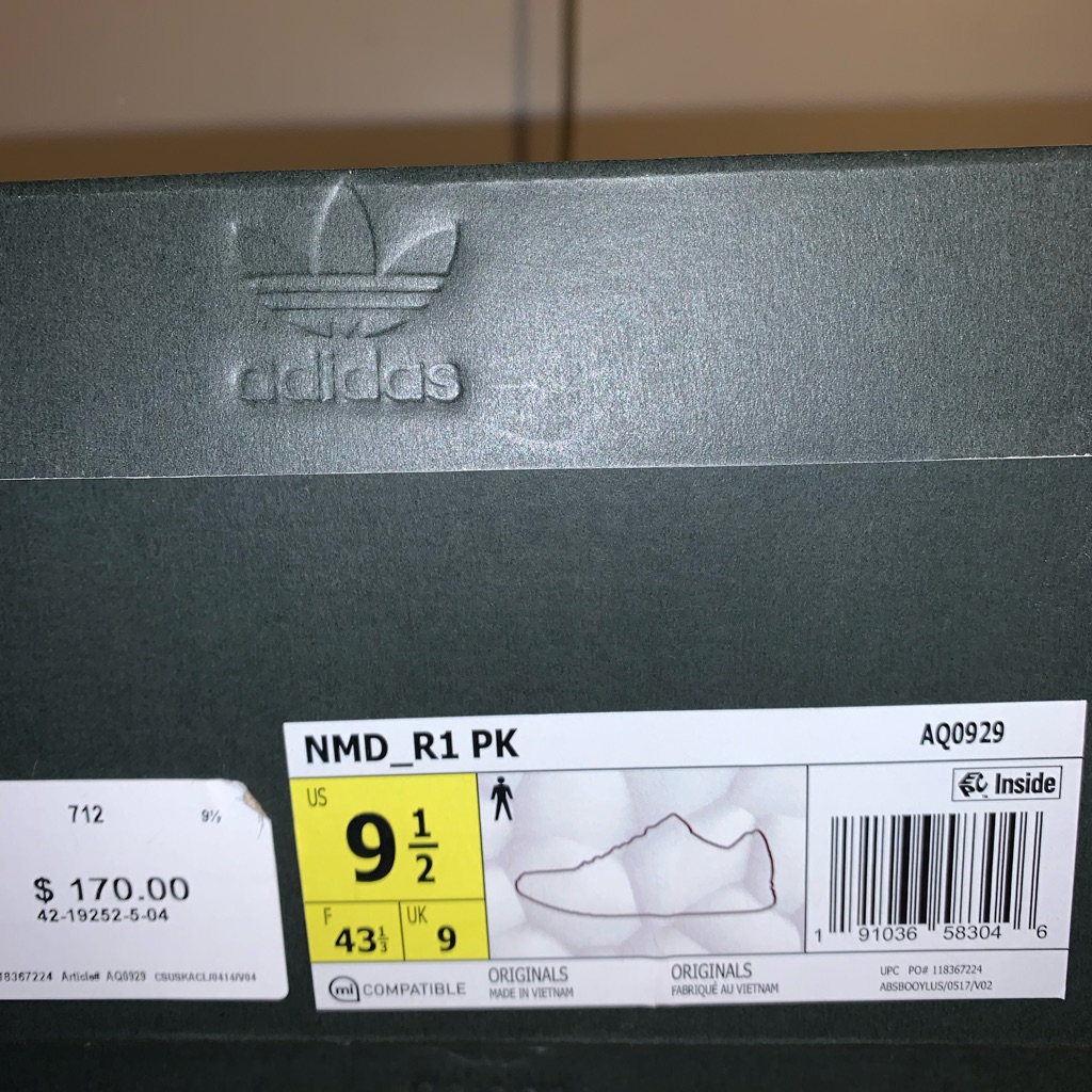 Nmd Brand New In Box 912 Mens